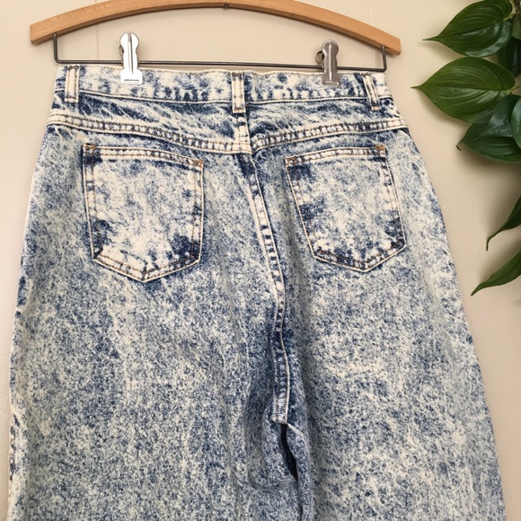 Congo Vintage Acid Wash high waisted jeans - Picture 4 of 8